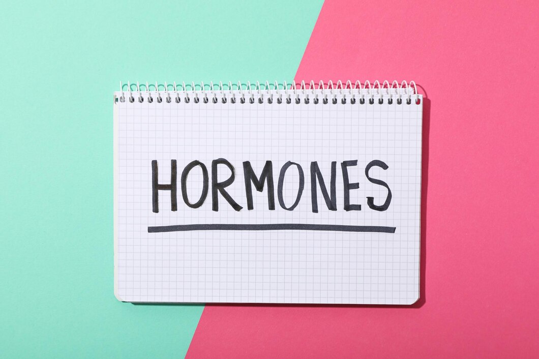 Graphic illustrating the hormonal system